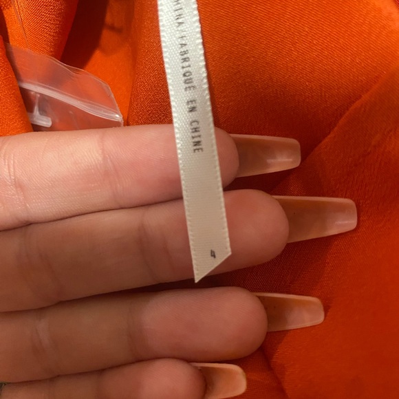 Free people Tatiana red beaded swing dress size 4 - Picture 4 of 17